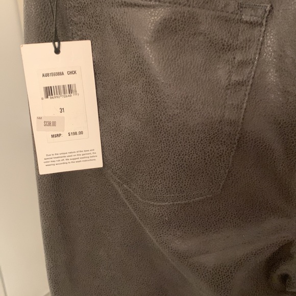 NWT FOR ALL MANKIND SLIM PANTS/ LEGGINGS, sz. 31 - Picture 6 of 13